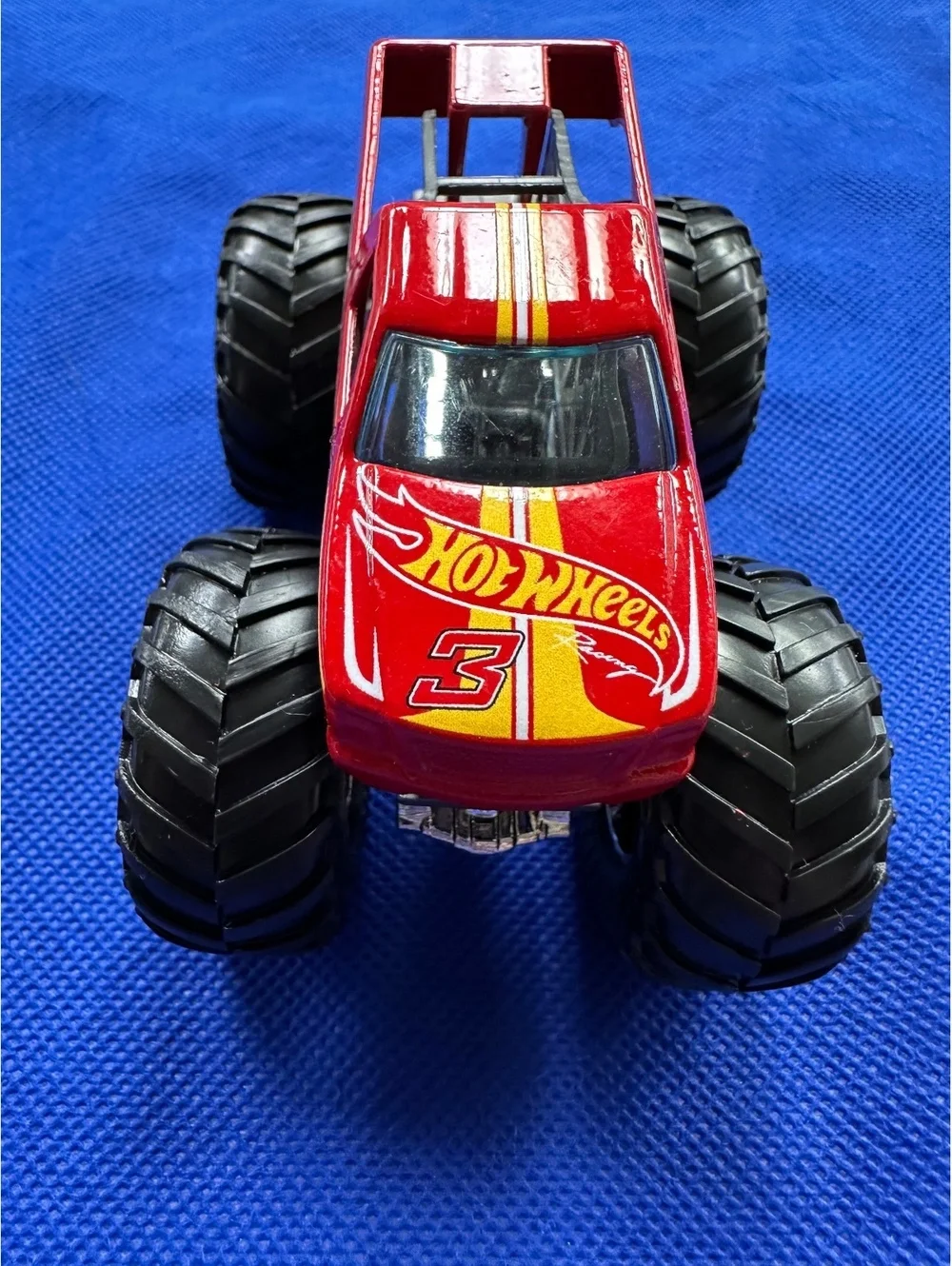 Hot Wheels Monster Truck Toy Red #3